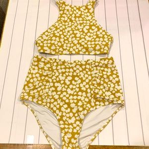 High Waisted Halter Bikini